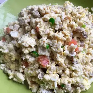 Meat chicken tofu