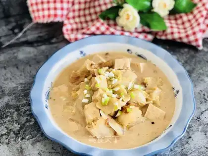 Frozen tofu cabbage