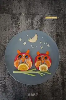 Fruit plate drawings