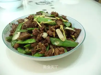Four seasons of bean fried duck