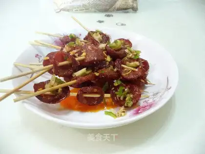Baked sausage