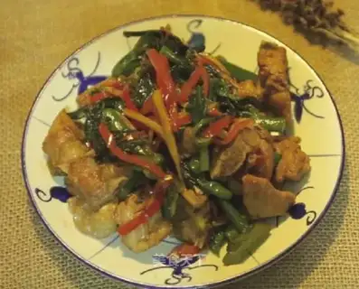 Mustard fried ribs