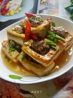 The pot's collapsed tofu