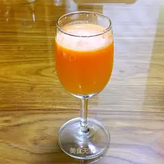 Carrot apple juice