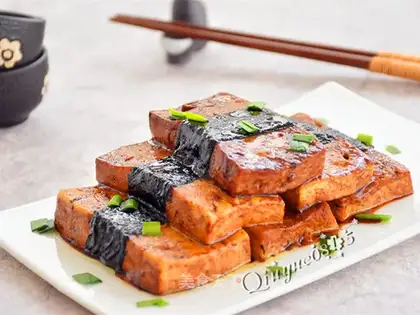 Seaweed tofu