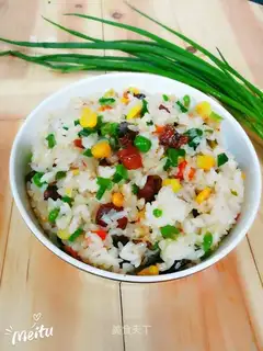 Soy sauced rice