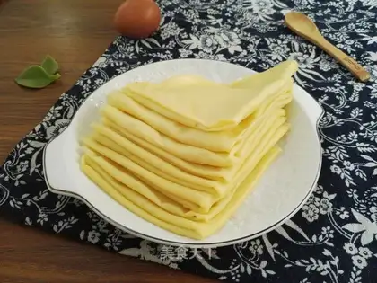 Eggs ginger cake