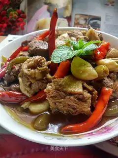 Spicy duck