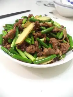 Garlic fried duck