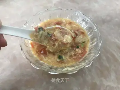 Tomato noodle soup
