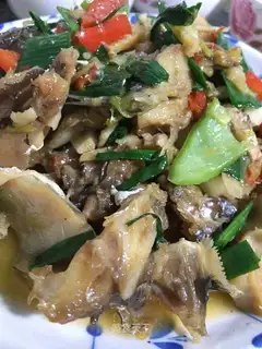 Dry salted fish