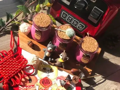 Flamingo Moss Cup