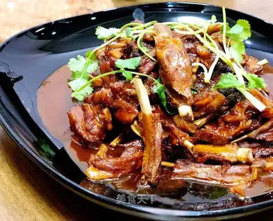 Red lamb chops