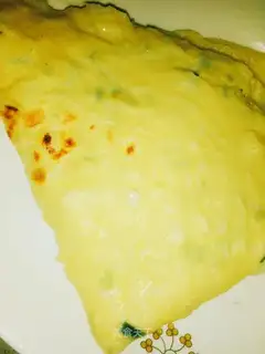 A yellow eggcake