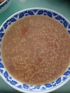 Red bean rice porridge