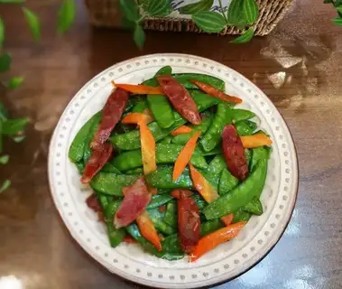 Fried Dutch beans