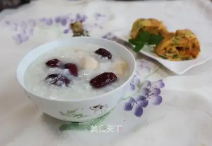 Porridge of white lentils