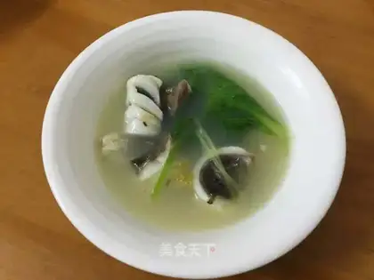Fish and rice soup
