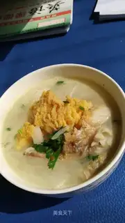 Squid radish soup