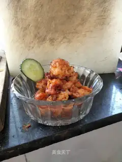 Cheese and shrimp