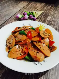 The ham sausage