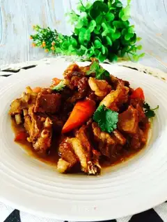 Red lamb chops