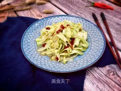 Tasty gum-eater tore the cabbage