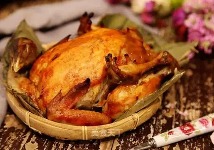 Haffle rice chicken