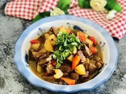 A lamb stew