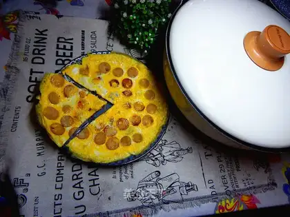 Sausage fried eggs