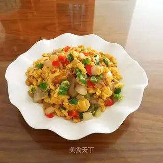 Onion-breed fried eggs