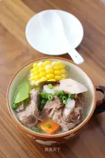 ♪ Time veggie bone soup ♪