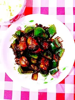 Dry-cooked chicken leg