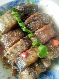 Red-fried fish