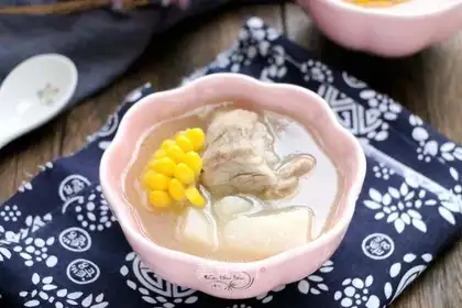 ♪ Mountain medicine corn chop soup ♪