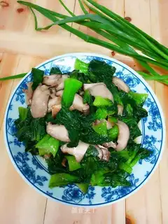 Fry mushrooms