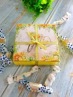 Coconut chocolate cow with sugar