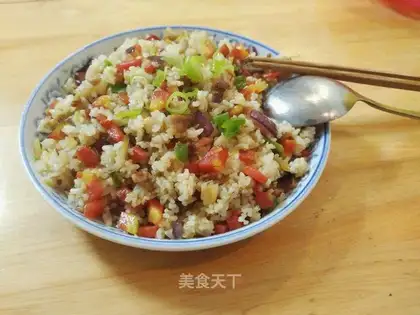 Sausage fried rice