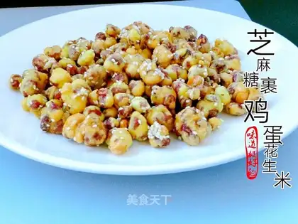 Eggs and peanuts