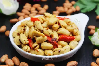 Spicy-drink peanuts