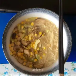 Chicken noodles