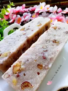 Red bean date cake