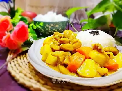 Curry chicken