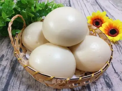 Handmade white buns