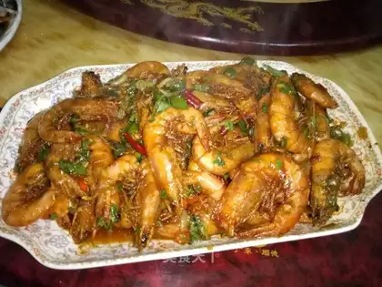 Spicy shrimp