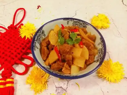 A lamb stew