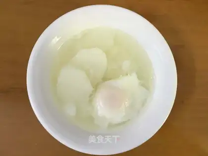 Sweet egg soup