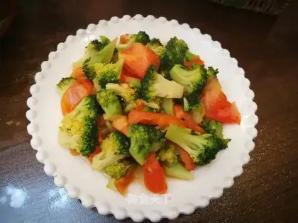 Sea orchid fried tomatoes