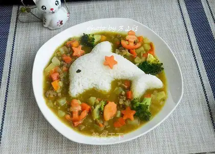 Curry potato gravy