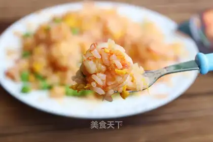 Tomato shrimp rice
